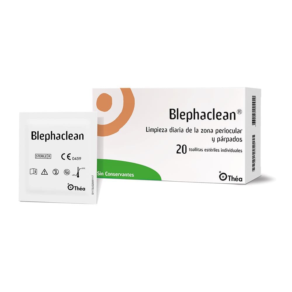 Blephaclean x 20 toallitas de limpieza Farmex-Fonasa-Persistente